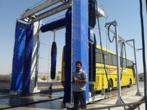 کارواش تریلر اتومات