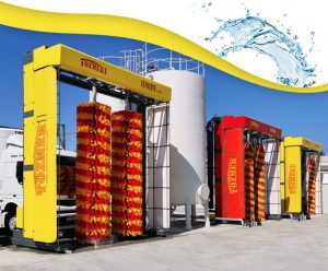 کارواش تمام اتوماتیک اتوبوسی